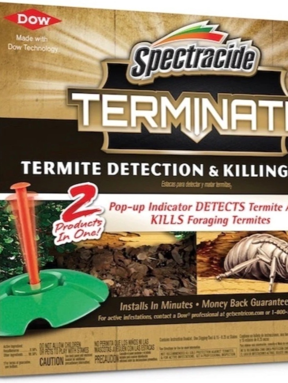 Spectracide Terminate Termite Detection & Killing Stakes Complete Kit